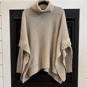 Cozy Beige Turtleneck Sweater